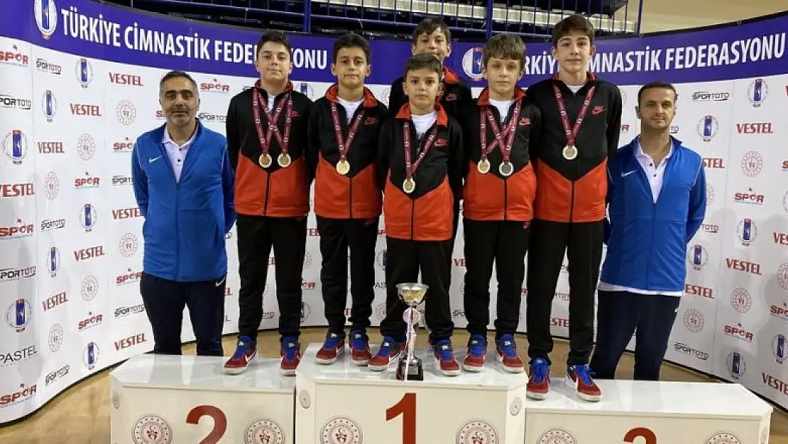 Karatay'dan Trampolin Cimnastik Türkiye Şampiyonasında büyük başarı