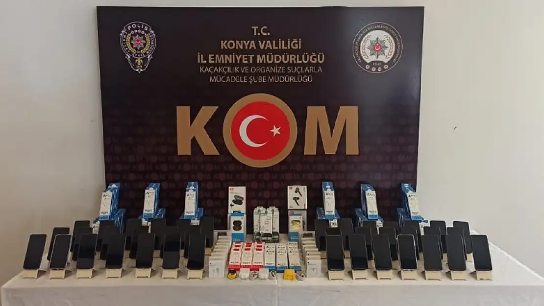 Konya'da kaçakçılık operasyonlarında 2 şüpheli yakalandı