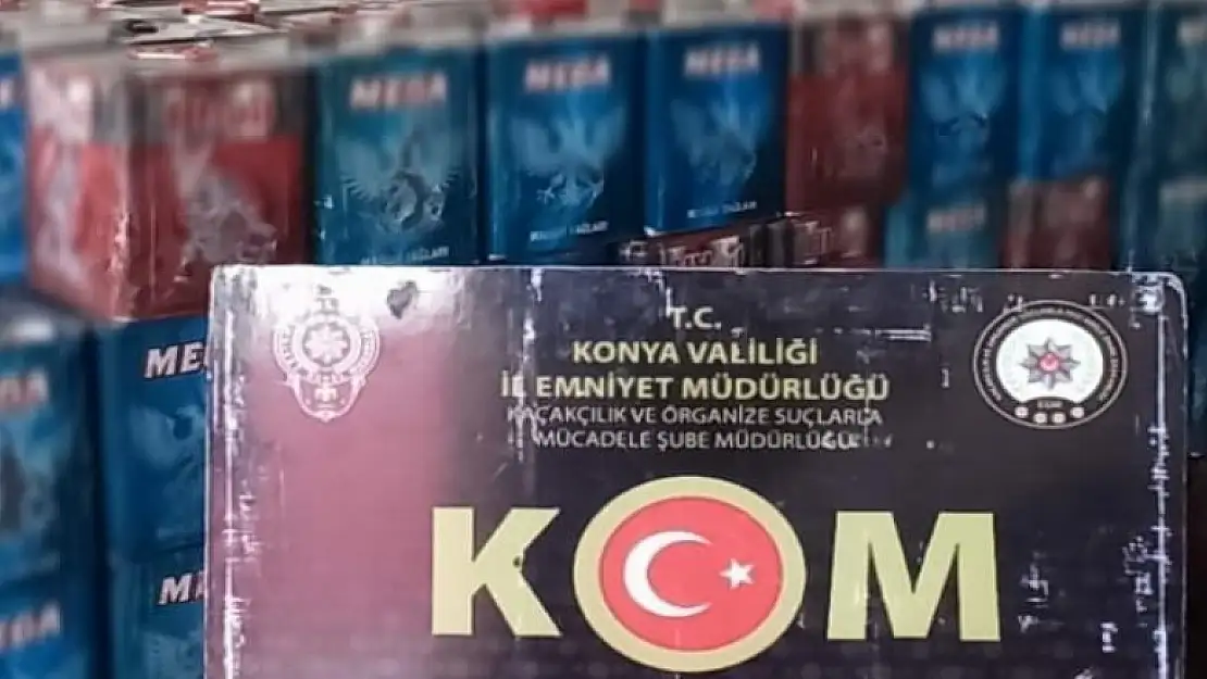 Konya'da iş yerinde 5 bin 930 litre kaçak akaryakıt ele geçirildi