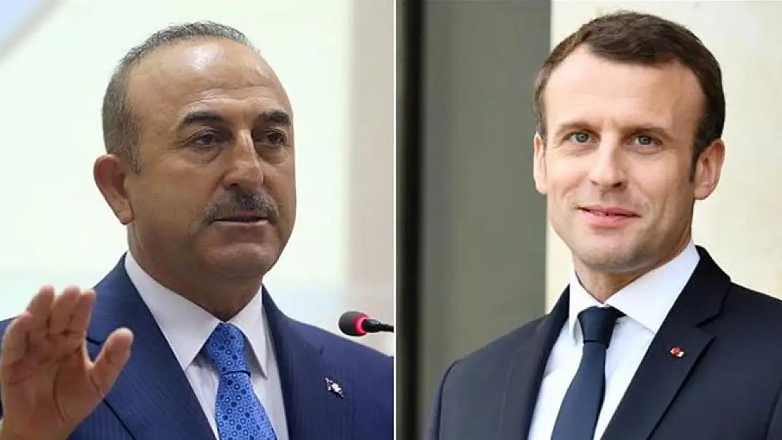 Çavuşoğlu'ndan Macron'a sert tepki: Yüzümüze söyle!