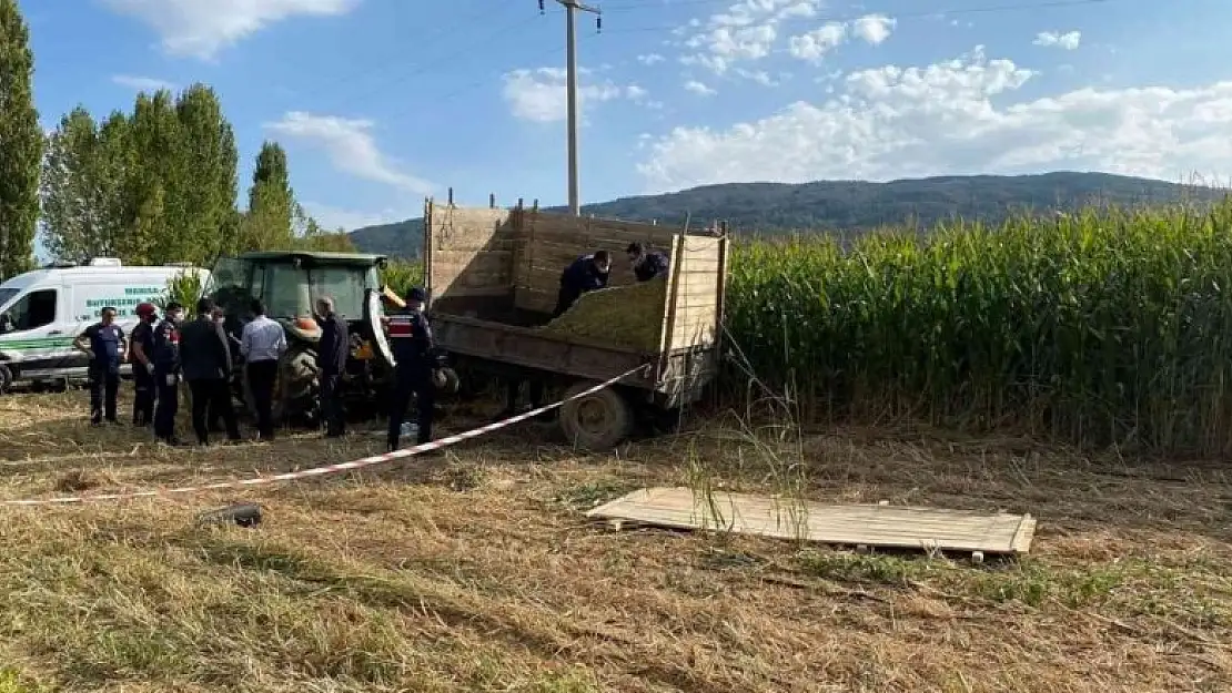 Silaj makinesine kapılan 3 yaşındaki çocuk hayatını kaybetti