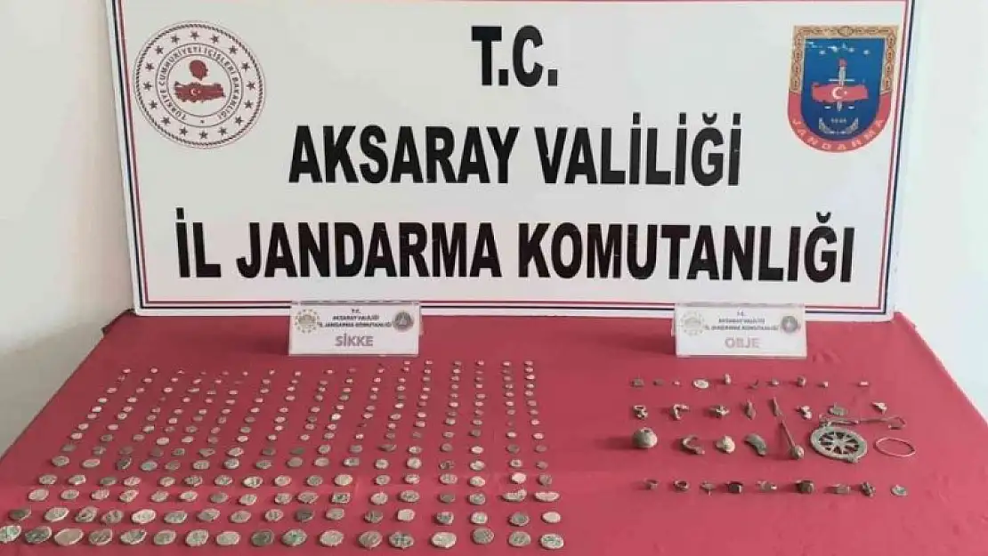 Jandarmadan tarihi eser kaçakçılığına suçüstü