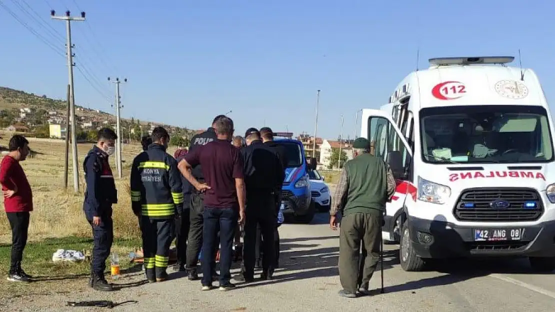 Konya'da  feci kaza: 11 yaralı