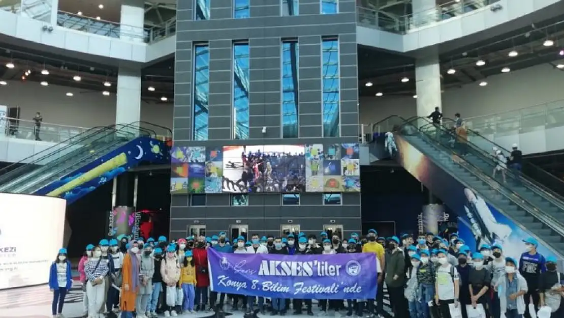 Genç AKSES, öğrencileri 8. Konya Bilim Festivali'ne Götürdü