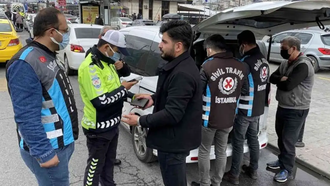 İstanbul'da taksicilere ceza yağdı