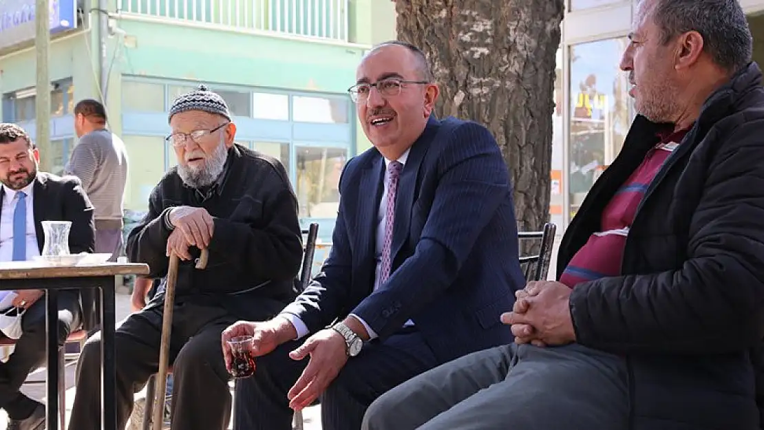 Başkan Kavuş Kaşınhanı Mahallesi'nde vatandaşlarla buluştu