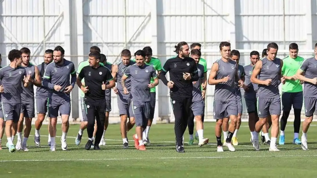 Konyaspor, Galatasaray maçı hazırlıklarına devam ediyor