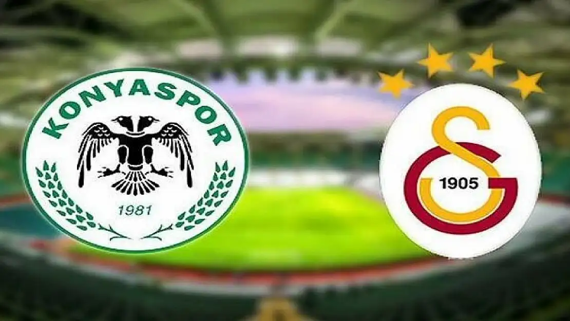 Galatasaray ile Konyaspor 41. randevuda