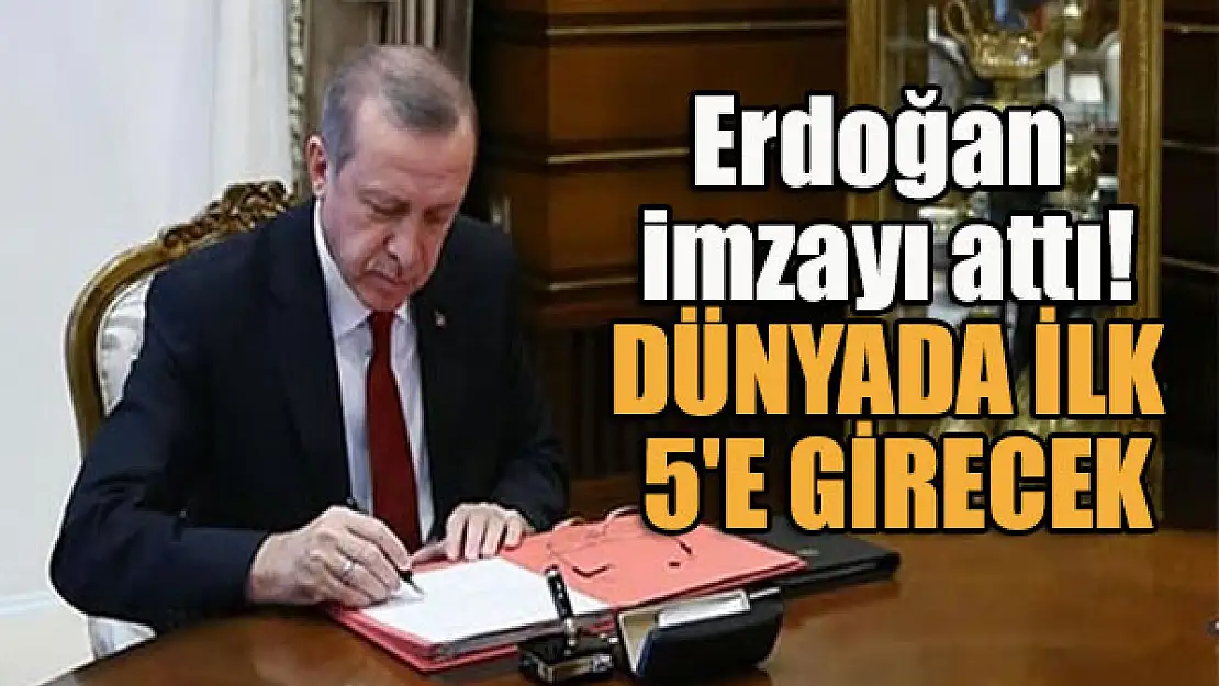 Cumhurbaşkanı Erdoğan 109 ton altın için imzayı attı! Dünyada ilk 5'e girecek