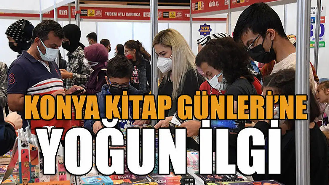 Konya Kitap Günleri'ne Yoğun İlgi