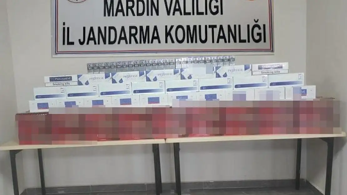 Mardin'de çantacılara jandarma operasyonu