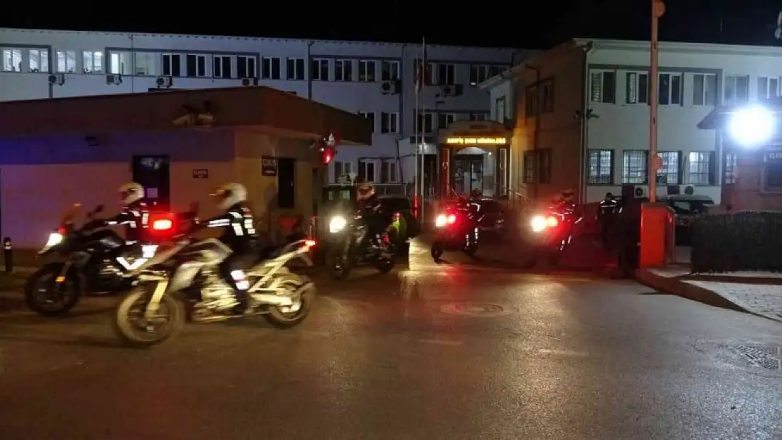 Bursa'da 300 polis ile geniş çaplı asayiş uygulaması yapıldı