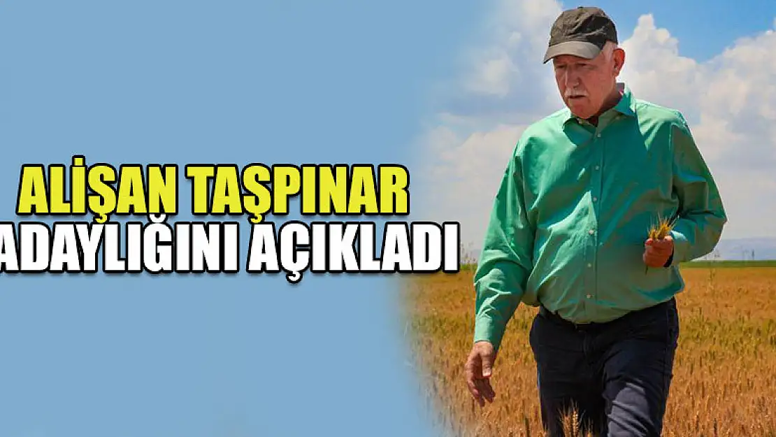 Alişan Taşpınar Konya Pancar Ekicileri Kooperatifi başkanlığına adaylığını açıkladı