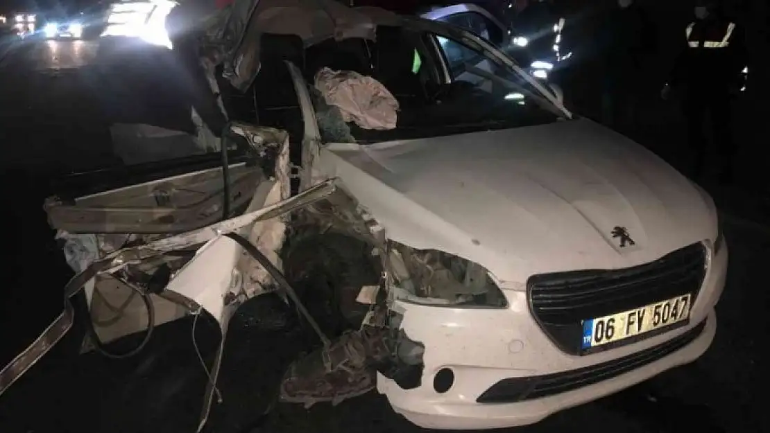 Konya'da Belediye başkanının içinde olduğu otomobil kaza yaptı: 1 ölü, 2 yaralı