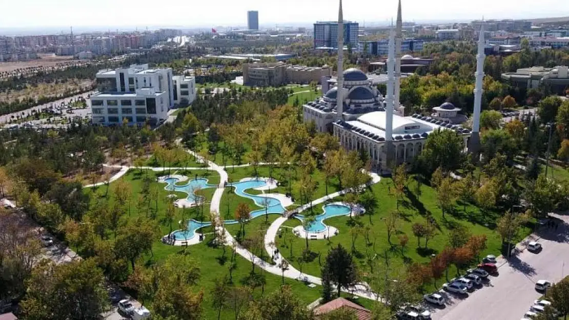 Selçuklu Belediyesinin SÜ kampüsünde yaptığı Merve Mercan Parkı tamamlandı