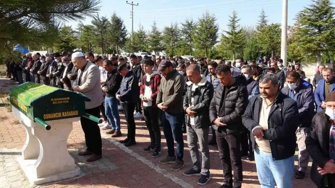 Konya'da öldürülen kapıcı son yolculuğuna uğurlandı