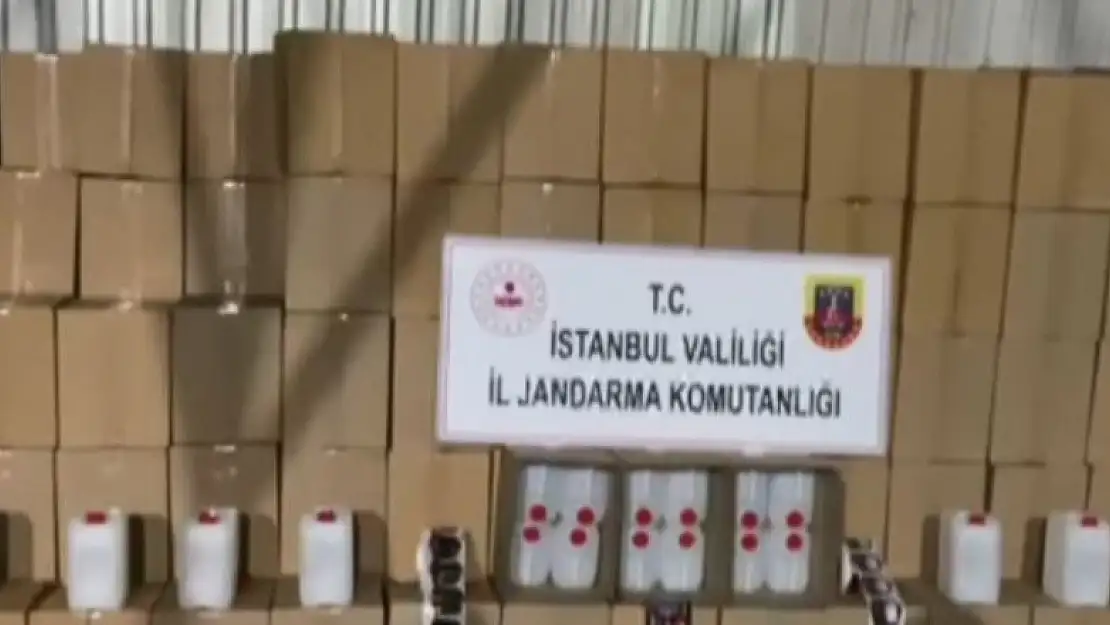 Jandarma'dan sahte içki operasyonu