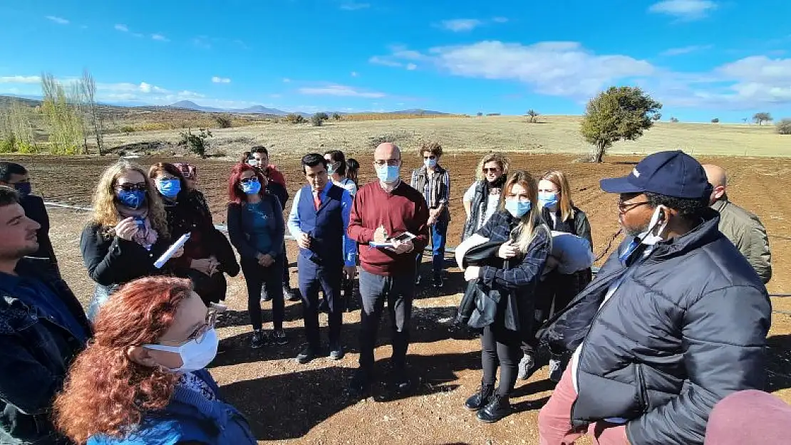 UNDP IFAD Türkiye Direktörlüğü heyeti, Bozkır'da incelemede bulundu