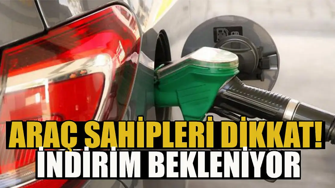 Araç sahipleri dikkat! İndirim bekleniyor