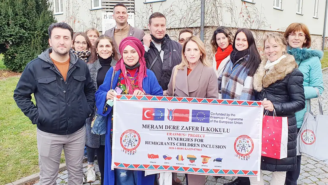 Meram Dere Zafer İlkokulu Çekya'da Konya'yı Tanıttı