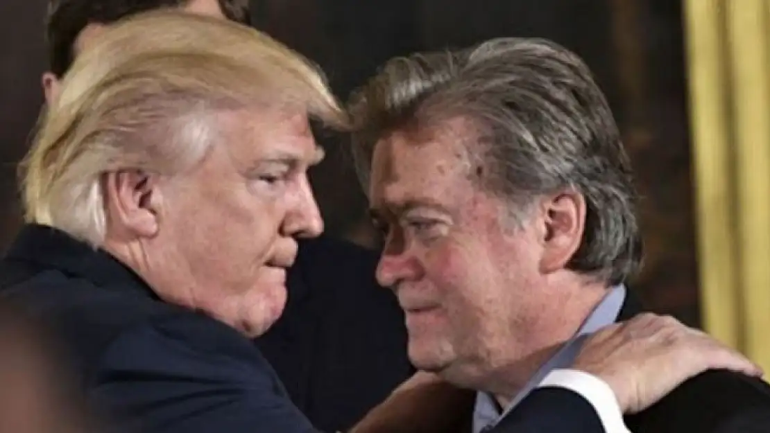 Eski ABD Başkanı Trump'ın danışmanı Bannon, FBI'a teslim oldu