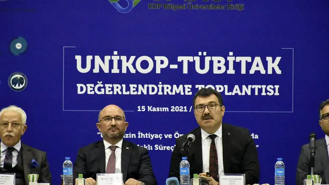 UNİKOP-TÜBİTAK Değerlendirme Toplantısı Konya'da Yapıldı