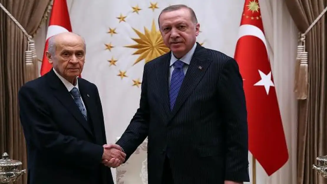 Cumhurbaşkanı  Erdoğan Devlet Bahçeli ile bir araya gelecek.