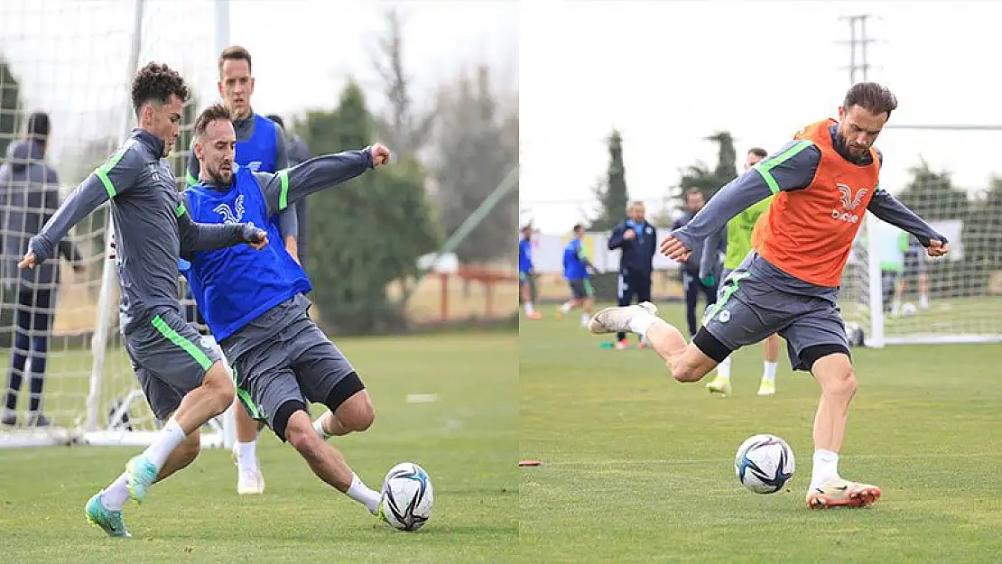 Konyaspor'da Gaziantep FK hazırlıkları sürüyor