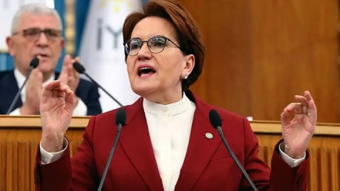 Akşener: Bu milli güvenlik meselesi, beka sorunudur