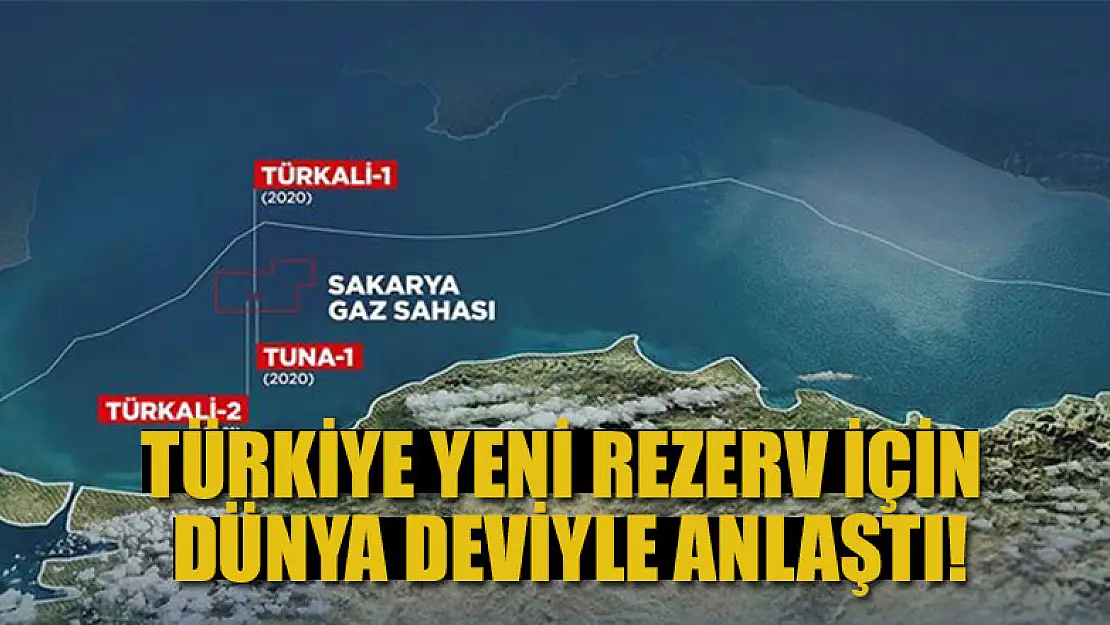 Türkiye yeni rezerv için dünya deviyle anlaştı!