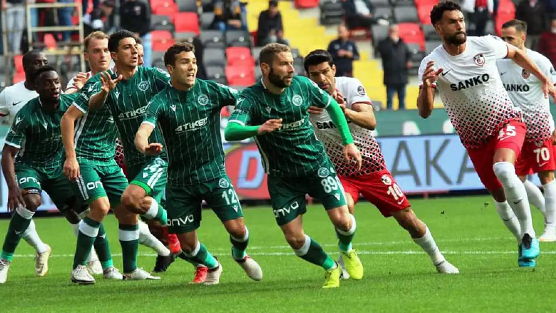 Konyaspor ligde 4 maç sonra kaybetti