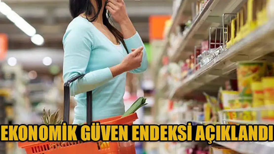 Ekonomik güven endeksi açıklandı