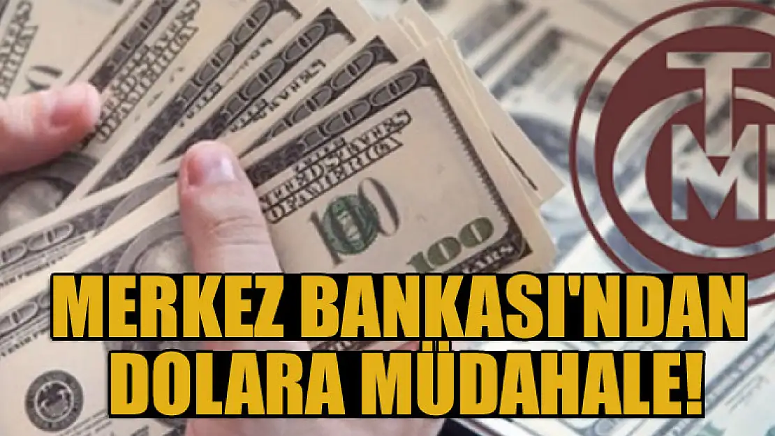 Merkez Bankası'ndan dolara müdahale!