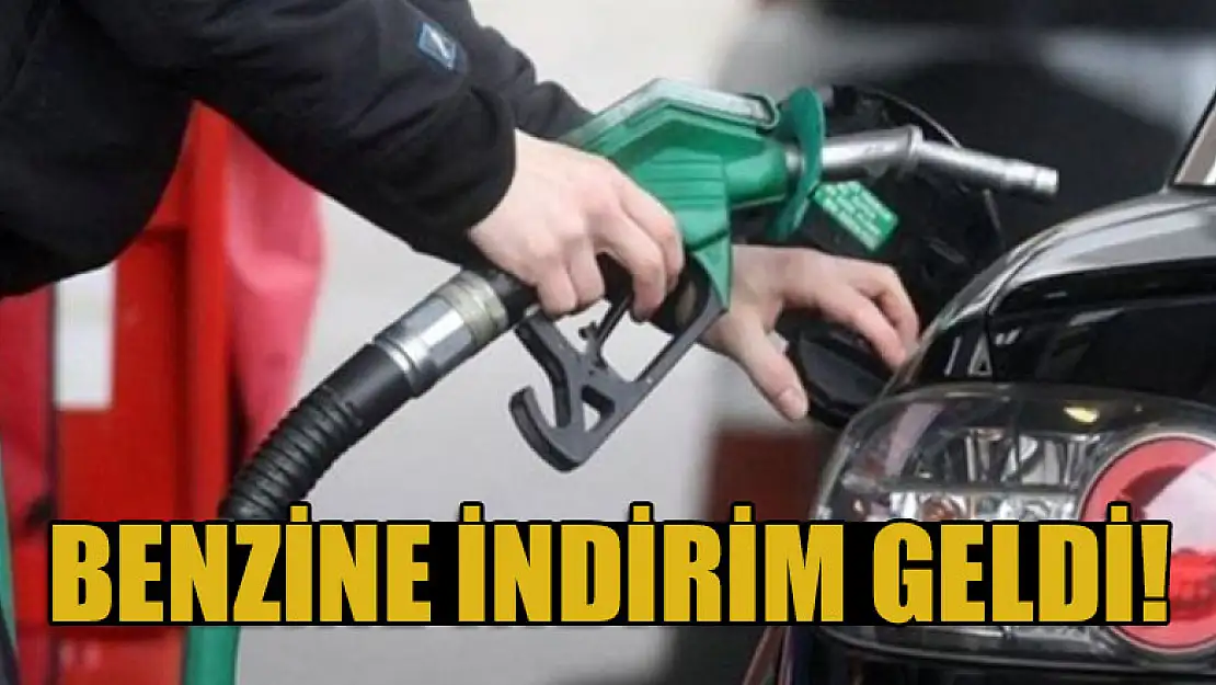 Benzine indirim geldi!