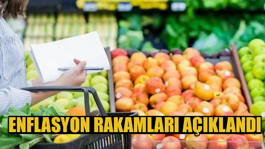 Enflasyon rakamları açıklandı