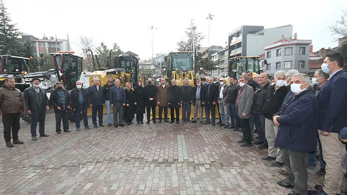 Beyşehir Belediyesi'nin araç filosu güçlendi