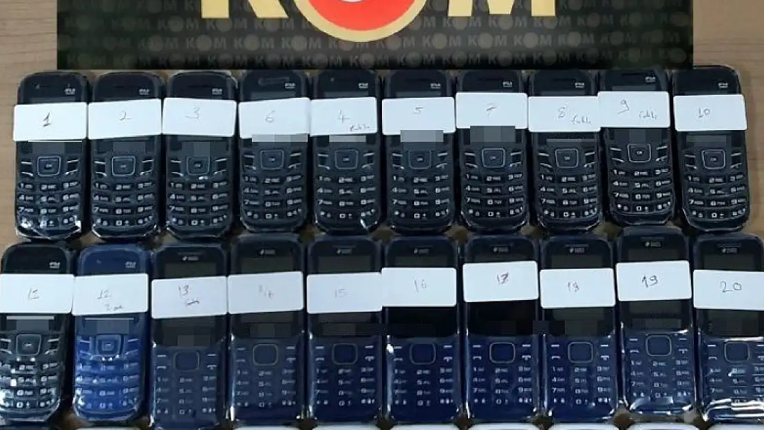 Çorum'da kaçak cep telefonu operasyonu