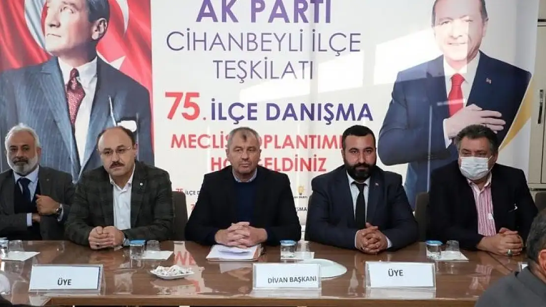 AK Parti Konya'da  ilçe danışma meclisleri sürüyor