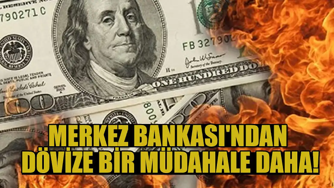 Merkez Bankası'ndan dövize bir müdahale daha