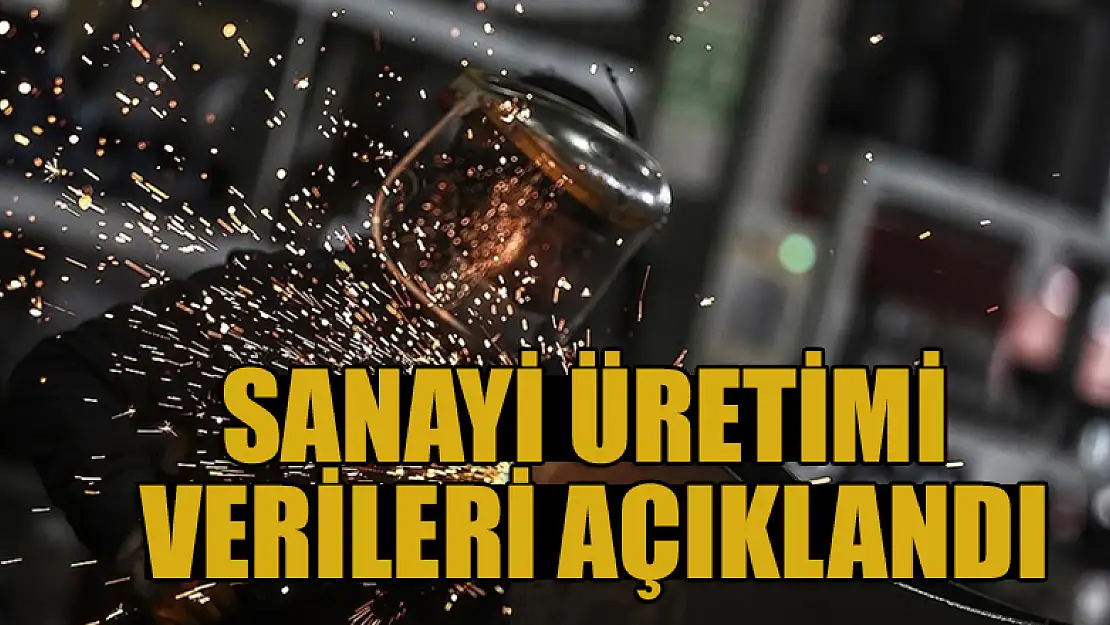 Sanayi üretimi verileri açıklandı