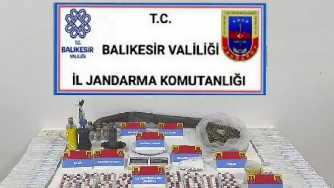 Balıkesir'de jandarmadan 66 şahsa gözaltı