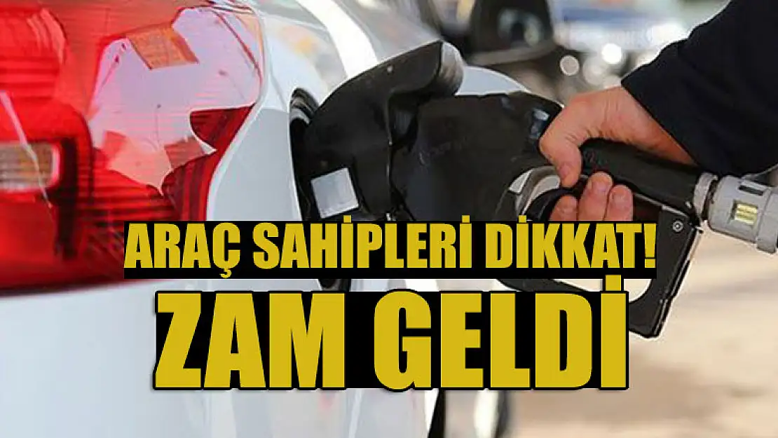 Araç sahipleri dikkat' Zam geldi