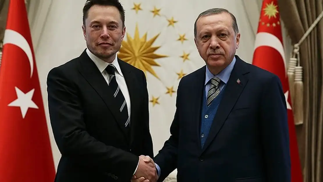 Cumhurbaşkanı Erdoğan, Elon Musk ile görüştü