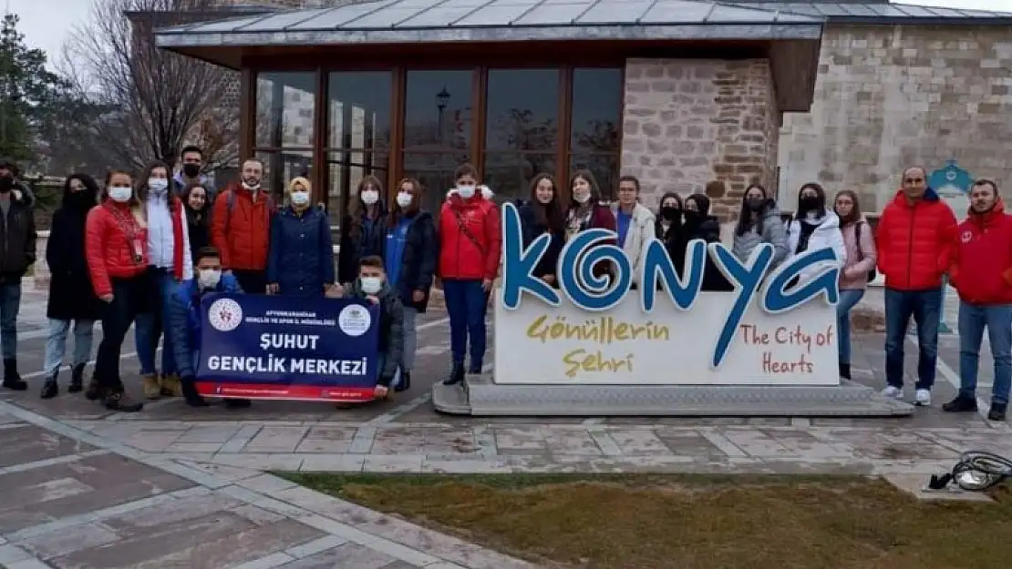 Şuhutlu öğrenciler Konya'yı gezdi