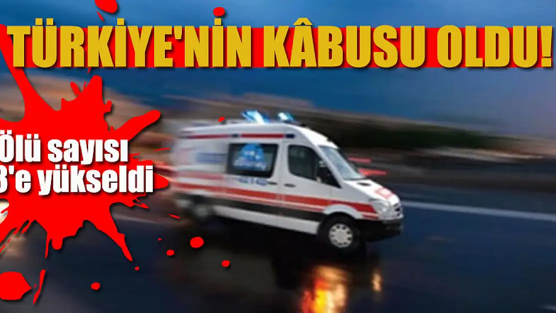 Türkiye'nin kabusu! Ölü sayısı 73'e yükseldi