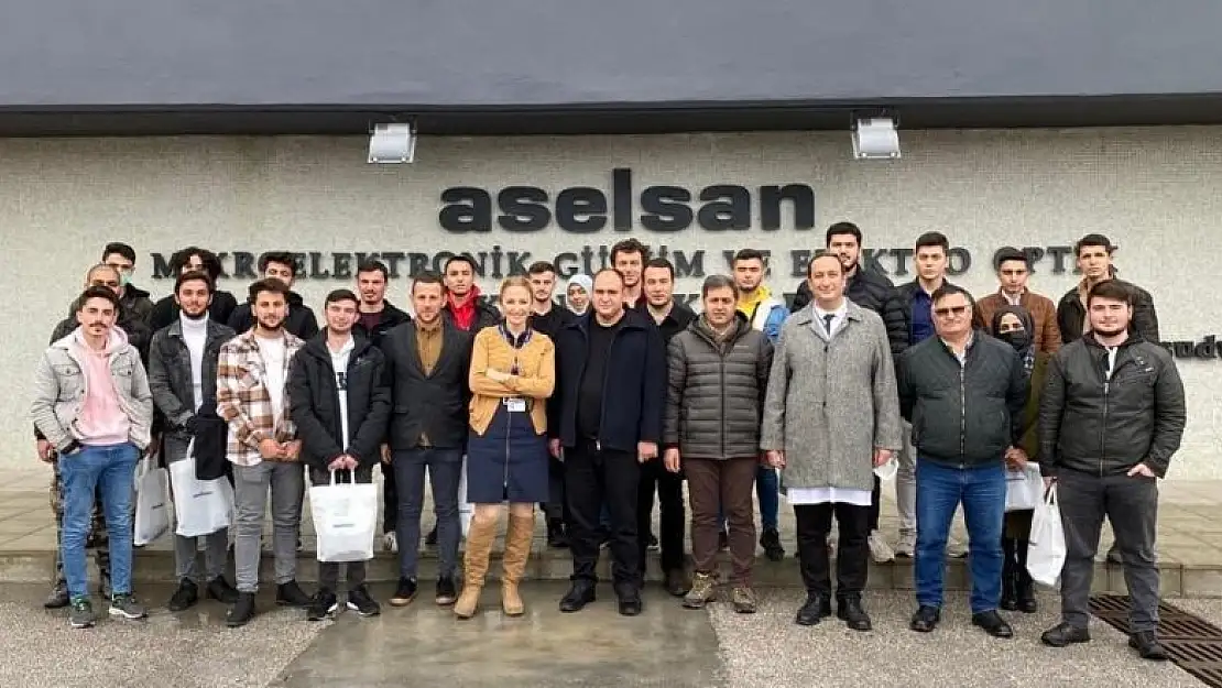 Beyşehir'de yüksekokul öğrencilerine ASELSAN ve ROKETSAN gezisi düzenlendi