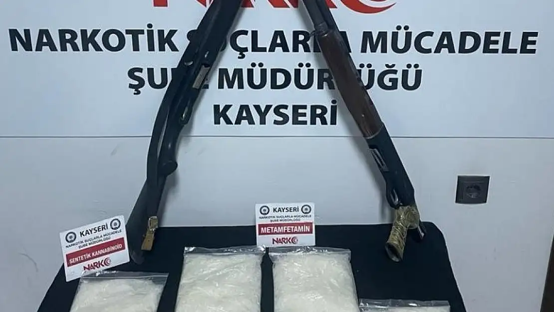 Piyasa değeri 600 bin TL olan uyuşturucu madde ele geçirildi