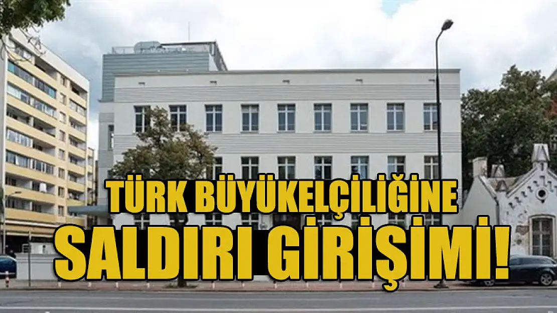 Türk Büyükelçilik binasına saldırı girişimi