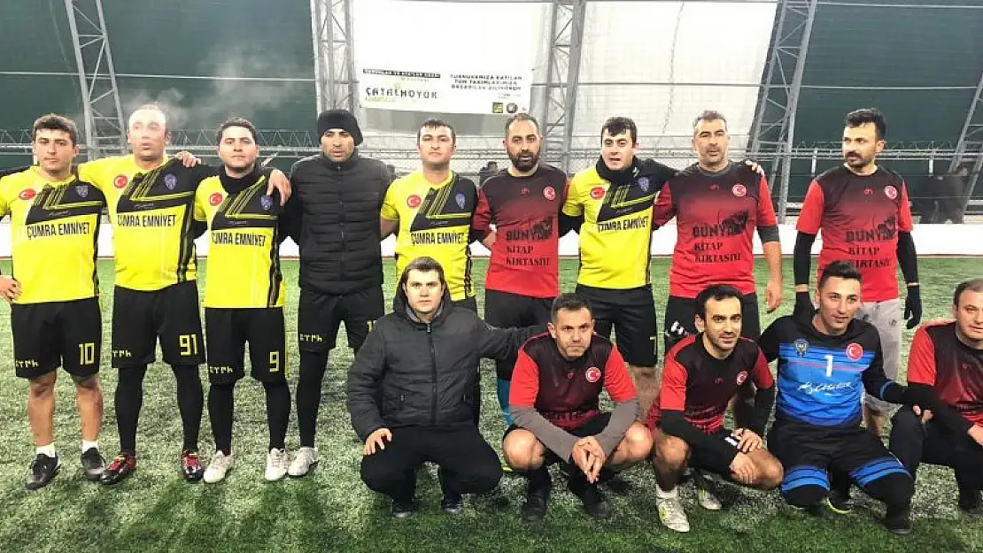 Çumra Belediyesi Kurumlar Arası Futbol Turnuvası sona erdi