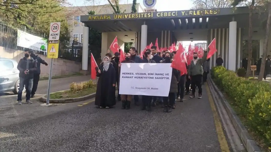 Ankara Üniversitesi'nde başörtüsü krizi